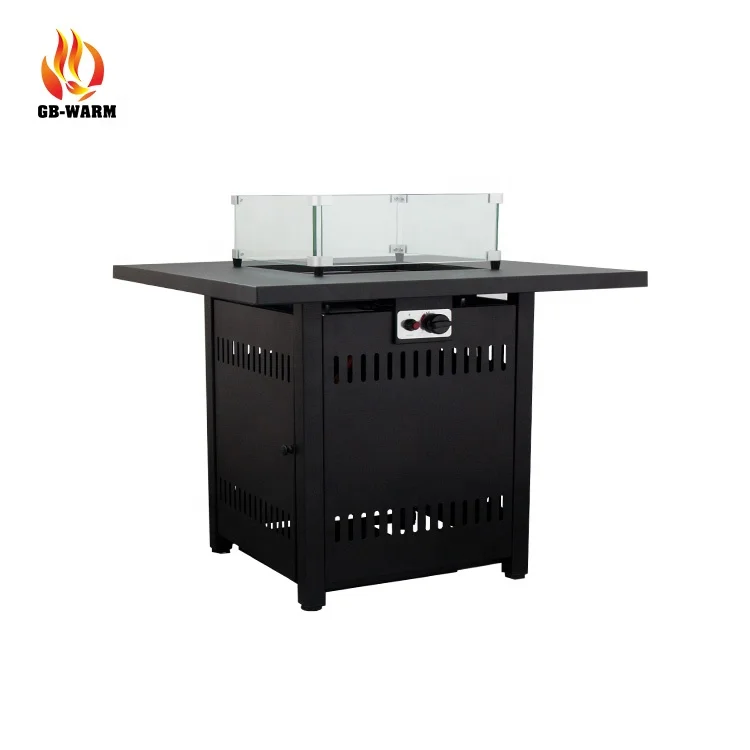 Garden Furniture Gas Fire Pit Table Outdoor Propane Fire Pit Manufacturer (1600603148720)