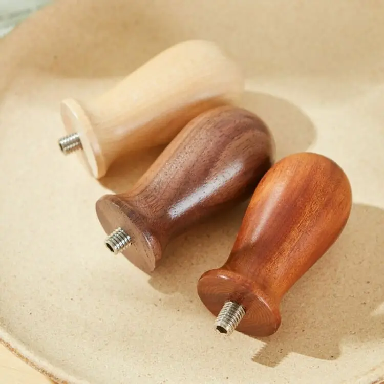 Customized Long Decorative Ergonomic Natural Wooden Tool Handle