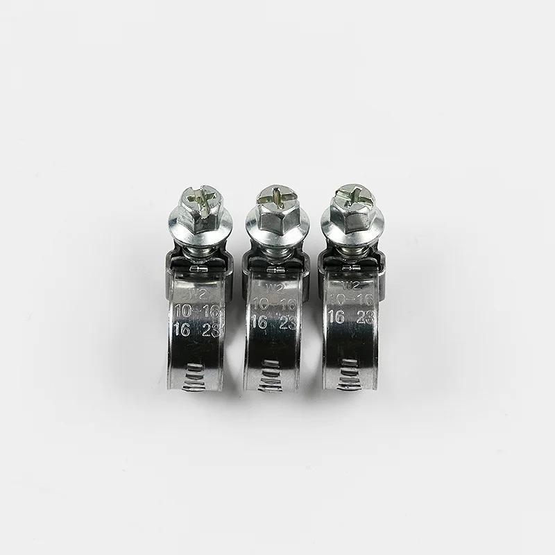 Hose Hoop Pipe Clamp Clip tools DIN3017-1 Type A Throat Hoop Hose Clamp