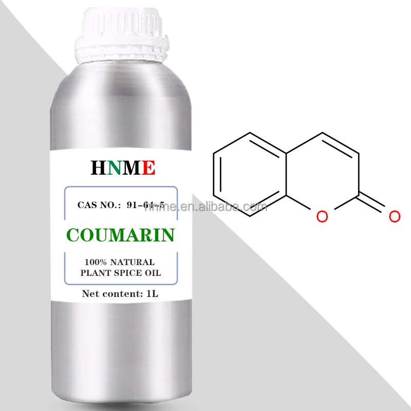 Coumarin 100% natural plant spice essential oil Top quality Raw material 1L multi-purpose CAS NO. 91-64-5