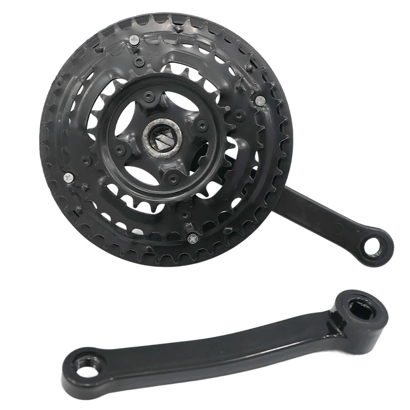 Hot Sale 22-32-42t Square Bike Crankset Road Car Sprocket for Mountain Bike Accessories