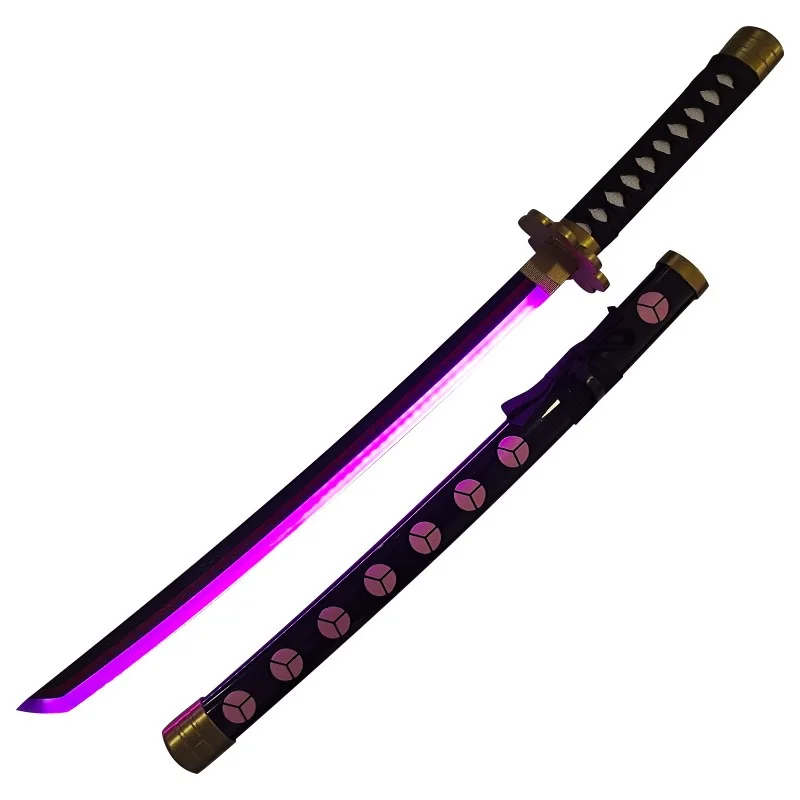 Hot Sale Roronoa Zoro Bamboo Sword Toy Japanese Anime Katana Zuro Cosplay Swords Toy with Sheath