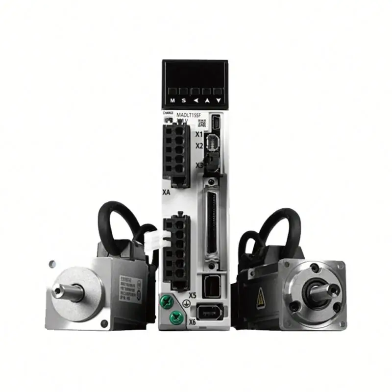 Серводвигатель переменного тока + Драйвер MADLN05SG + MSMF012L1V2M 100 Вт с тормозом