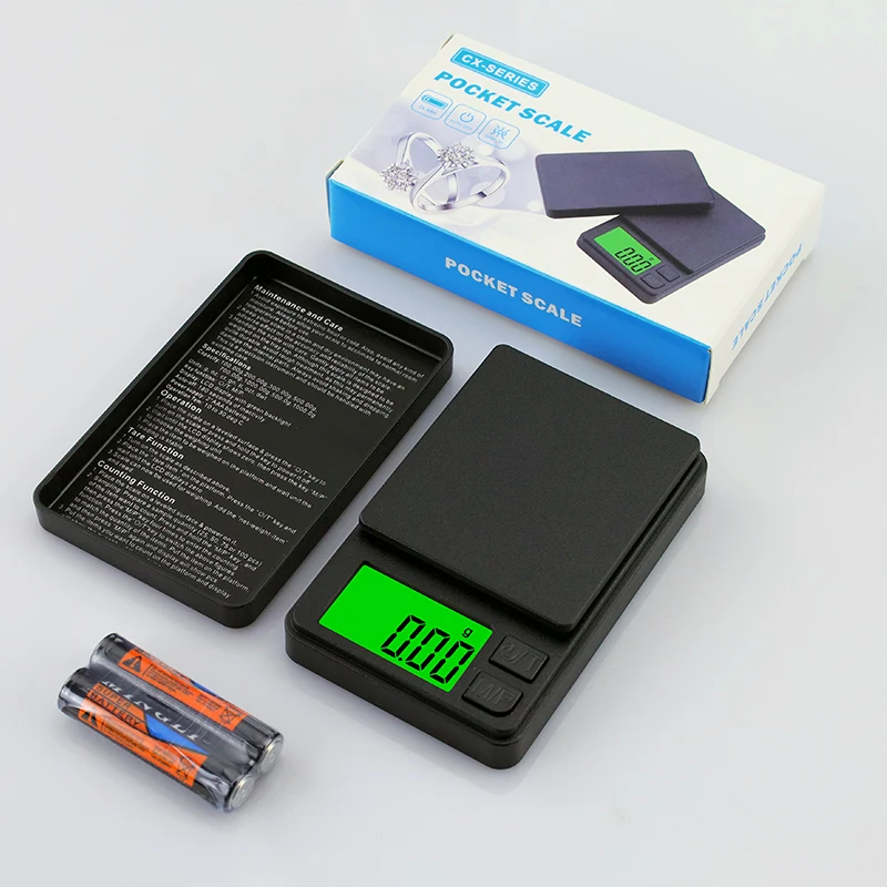 Factory Supply  High Accurate 0.01g Mini Pocket Jewelry  Electric Digital Gram Balance Scale Plam scale