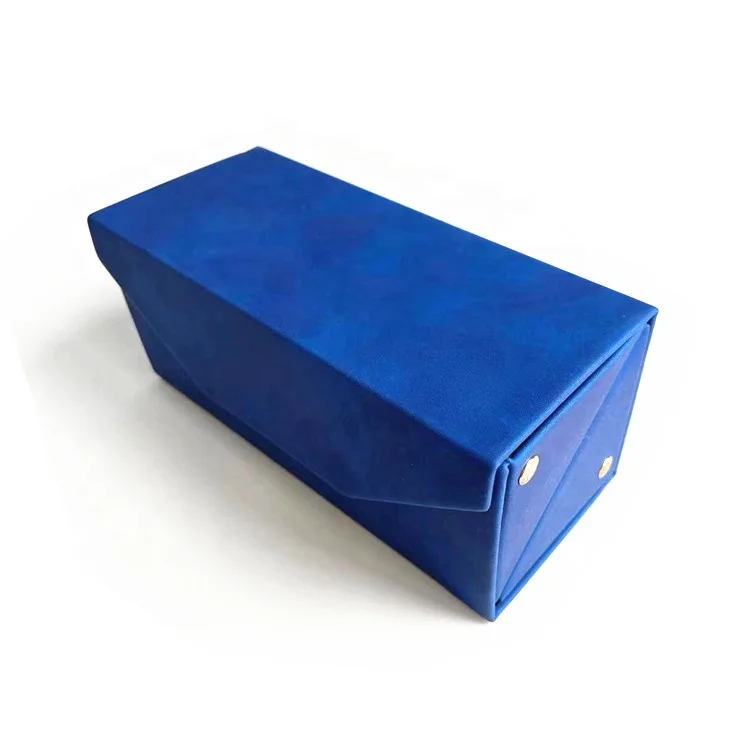 Multi-function Folding PU Travel Sunglasses Eyewear Holder Display Case