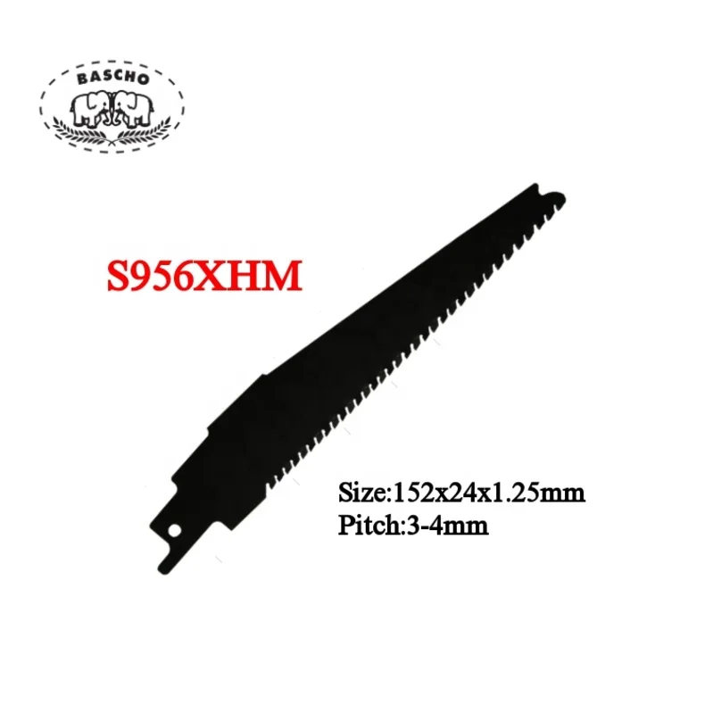 
Multi use S956XHM carbide tct tip reciprocating saw blade for wood with nail 