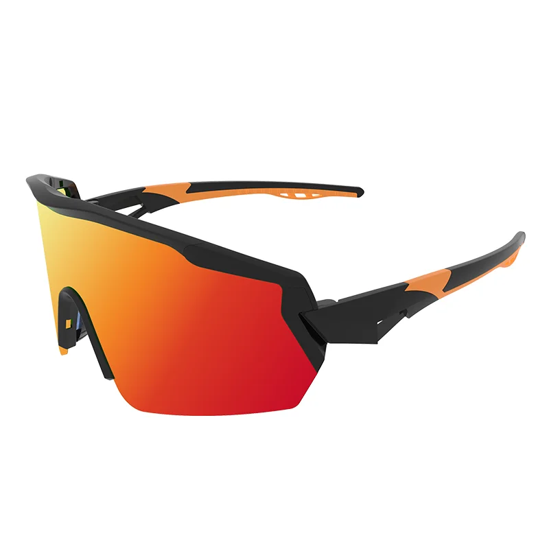 Bike And Ski Lens Set Sports Sunglasses With Interchangeable Lenses Tr90 Sports Sunglasses Mens