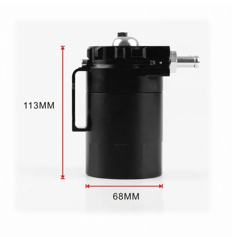 Universal Wilsondyno Aluminum diesel baffled engine  300lmm oil catch can tank for mercedes other engine parts