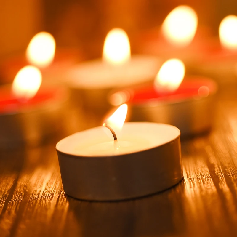 Best price tealight candle stock from factory with 2 Hour extended burn time, 50 pack