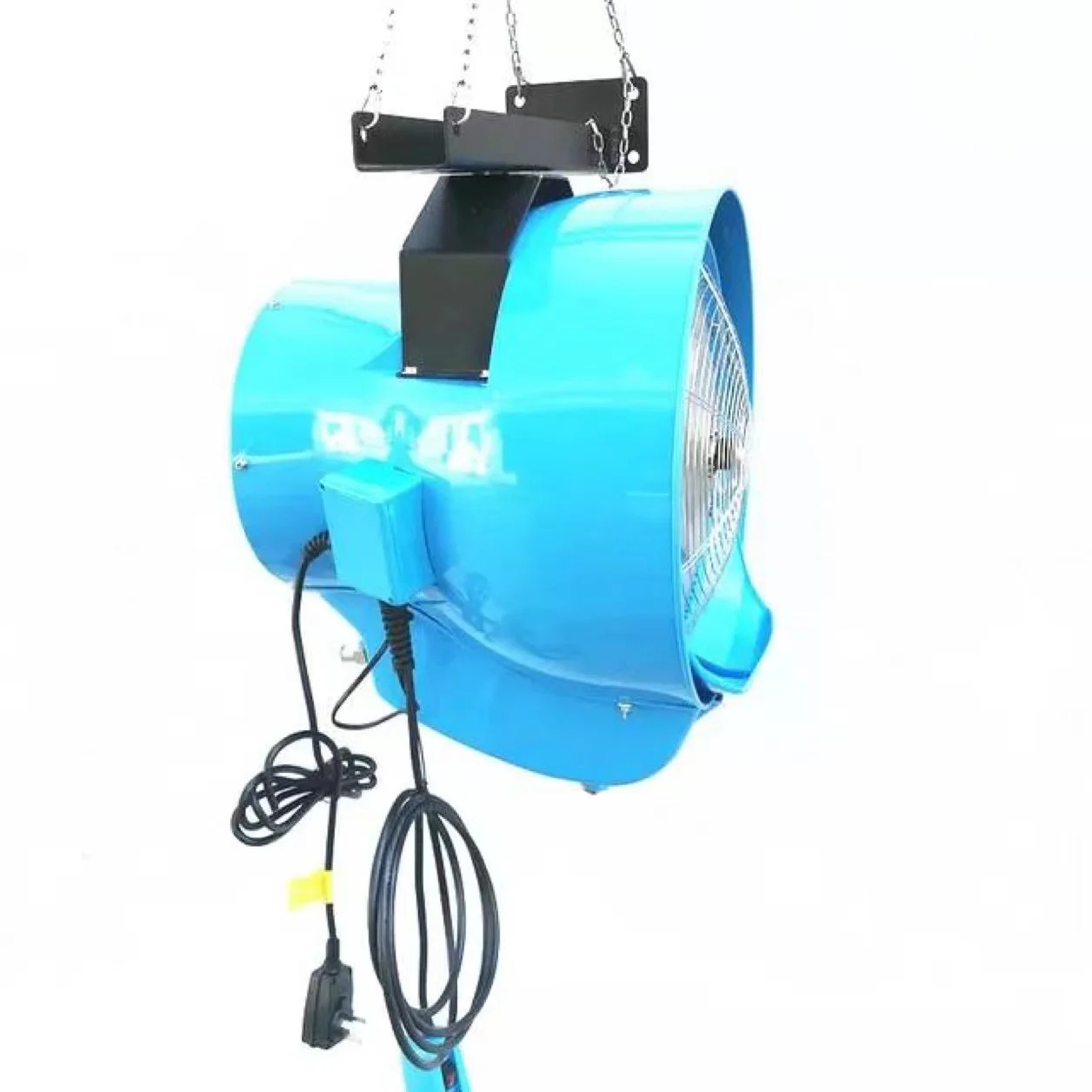Industrial water spray cooler wall mounted misting mist fan for greenhouse poultry house farm