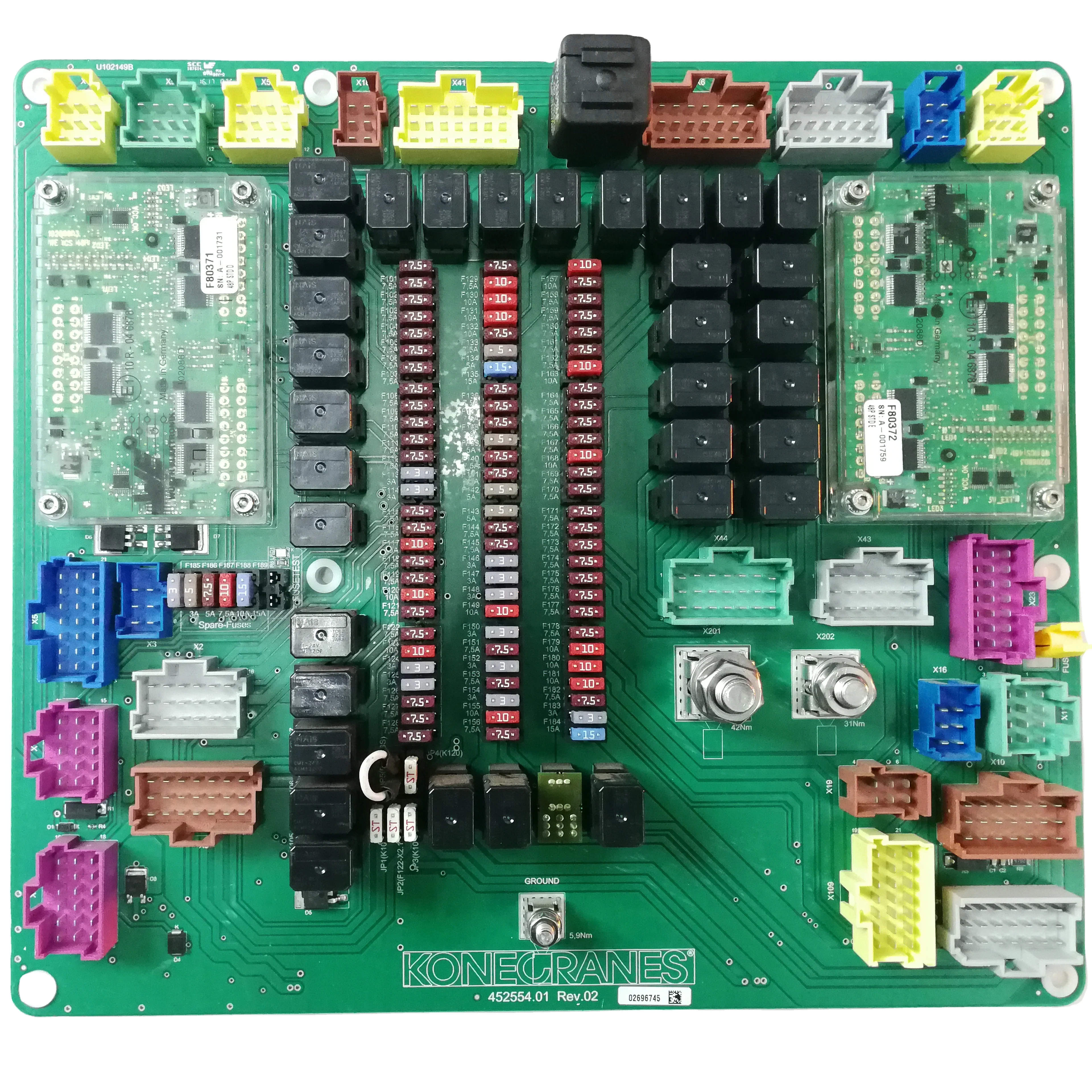 SMV4531TC5 Controller Distribution circuit  Distribution central  NO.: 452554.01