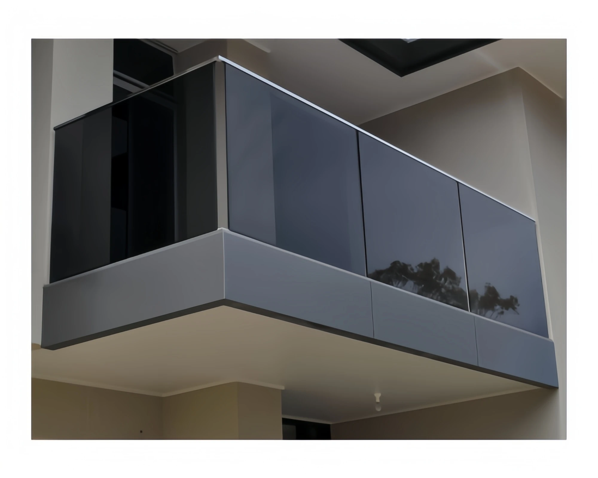 Tanlong Modern U Channel Glass Railing System Bridge Fixing Balcony Stairs Handrail