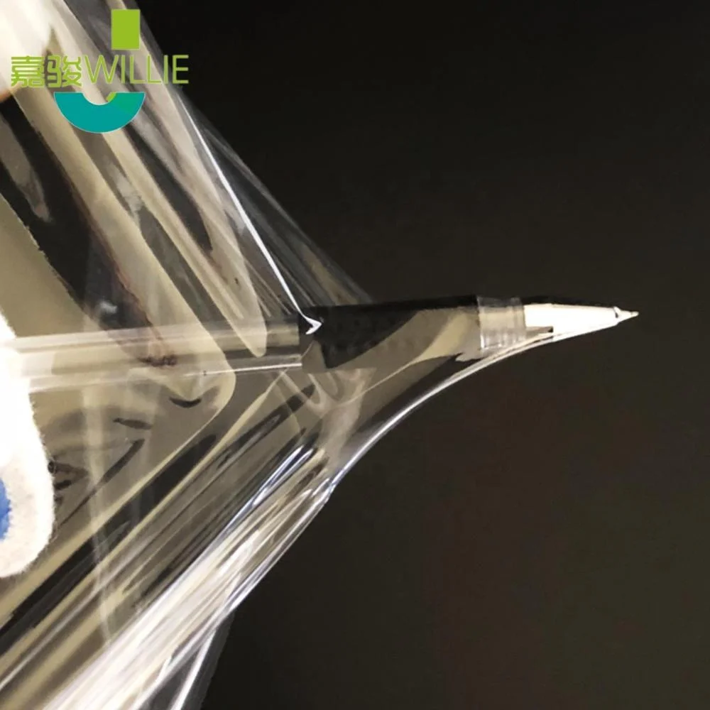 Hand And Machine Use Pallet Hand Tool Cutter 18 /Wrap 1500 Feet 10 Micron 3 Layer Stretch Film Machine For Using Industrial