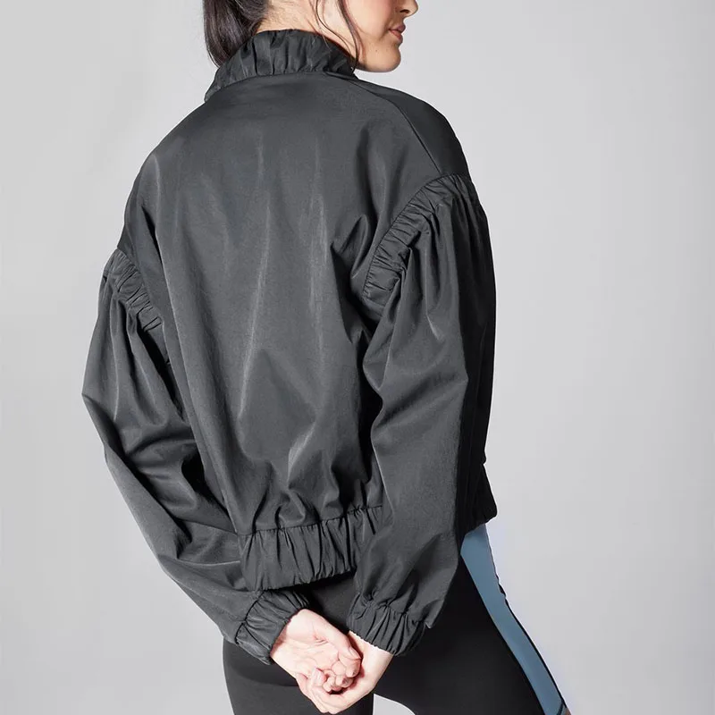  Куртка Chaquetas Женская с длинным рукавом уличная спортивная водонепроницаемая толстовка на молнии однотонная