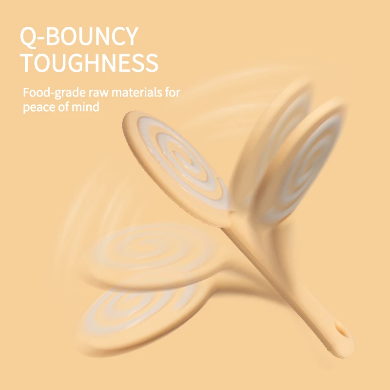 Oem Manufacturer Silicone Baby Teethers Donut Rubber Toy Chewable Teething Toys Silicone Baby Teether