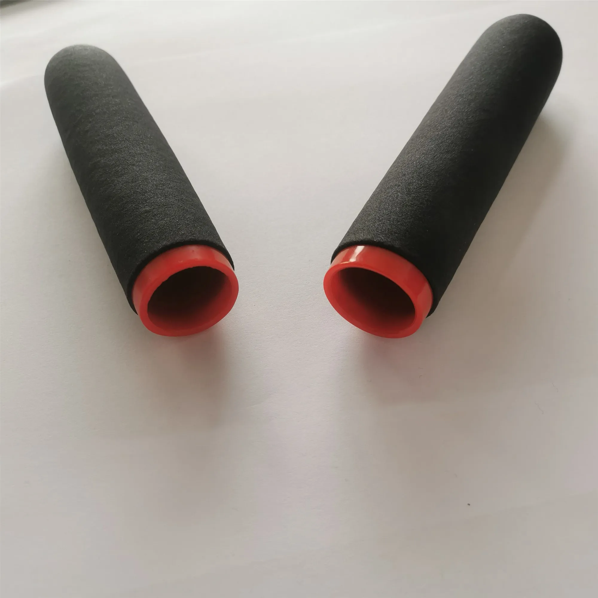 Flat Soft PVC Plastic Hand Grip,Round Textured Hard Rubber Grip Handle