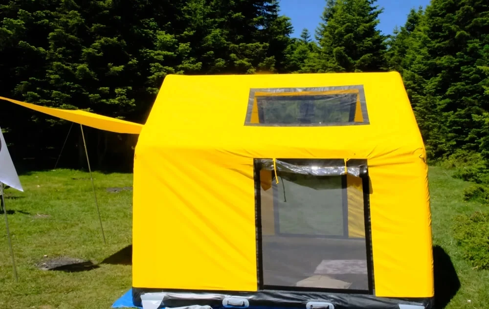 Wholesale Inflatable Air camping house Tent for Outdoor Camping Quick Open Family Use Inflatable Desert Glamping Tent