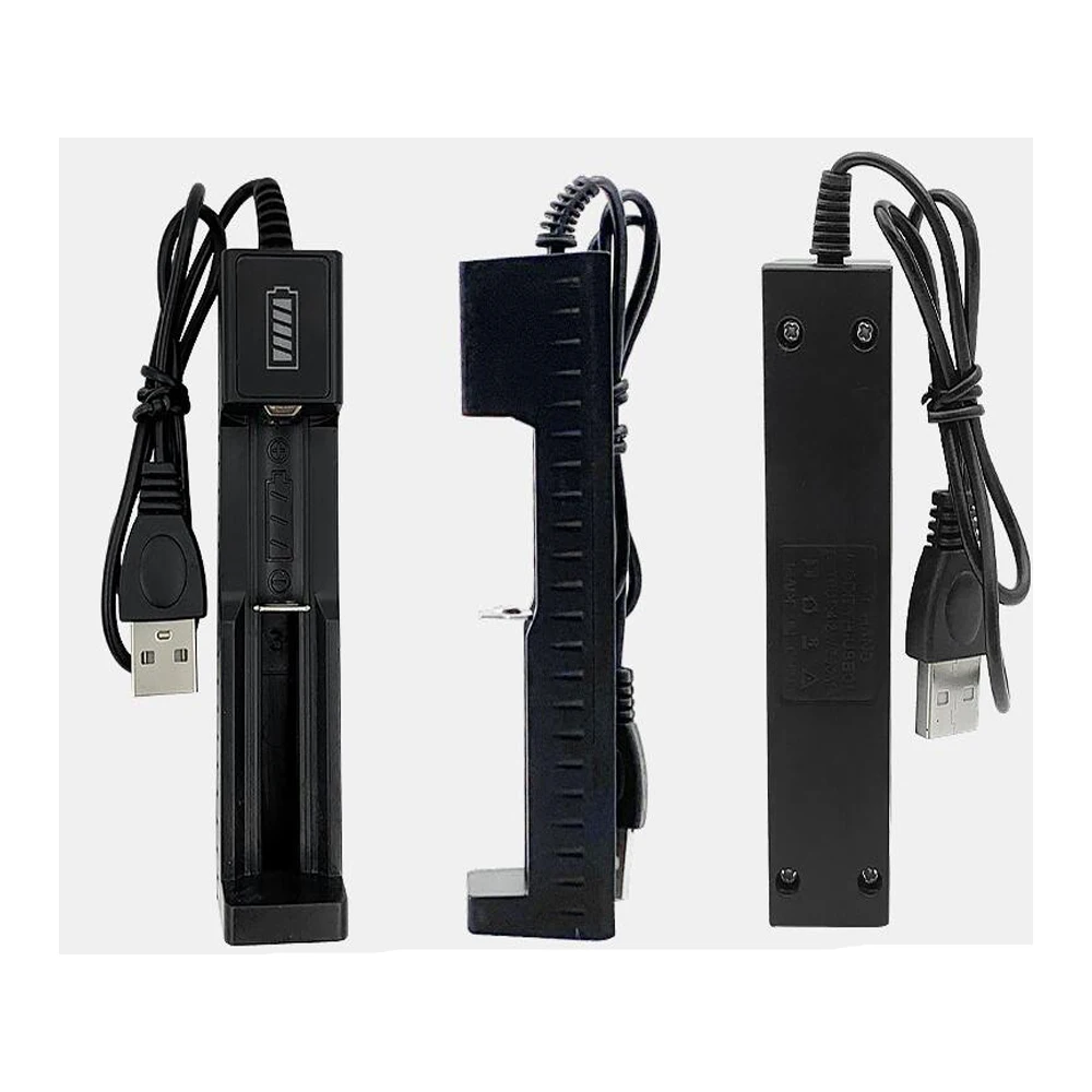 3.7V Rechargeable Li ion  18650 Battery Charger for 3.7V Rechargeable Li ion  18650 10440 18350 18500 Batteries