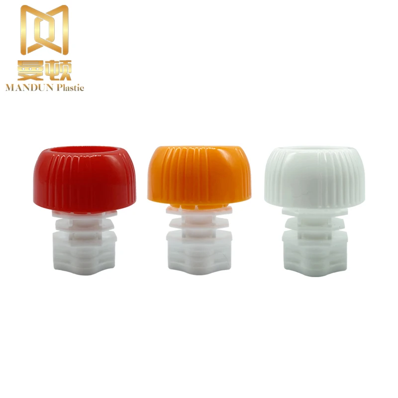 Wholesale Food Grade Pouch Fitting Ancillary Items Component Spout Cap for Doypack