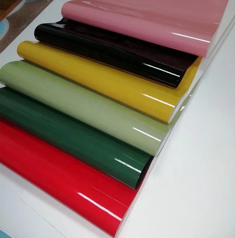 Manufacture Leatherette Synthetic PU Fabric Shiny Glitter Mirror Face Pattern Vegan Leather For Women Handbags Shoes