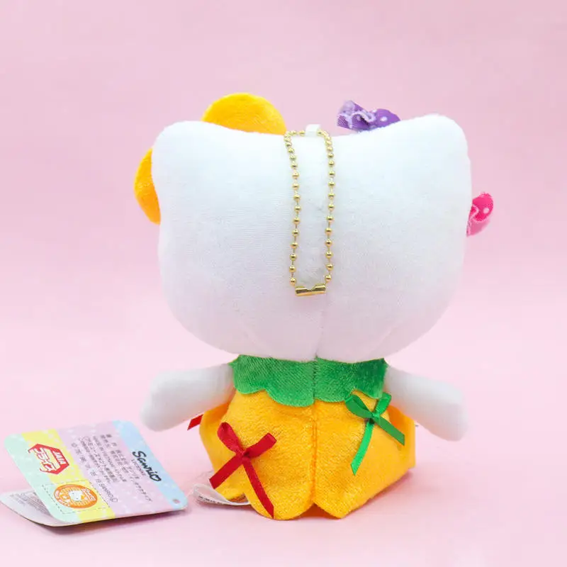 Aolan желтые конфеты котенок Кот Мягкие игрушки животных брелок Kawaii Sanrion Валентина подарок Хэллоуин плюшевый Декор Орнамент