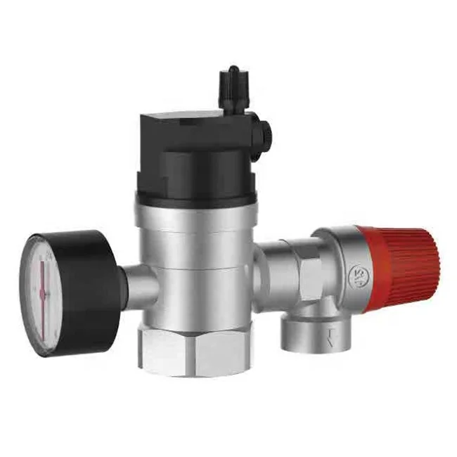 High Quality Brass Safety Valve for Boiler Floor Heating Systems Supplying Essential Parts
