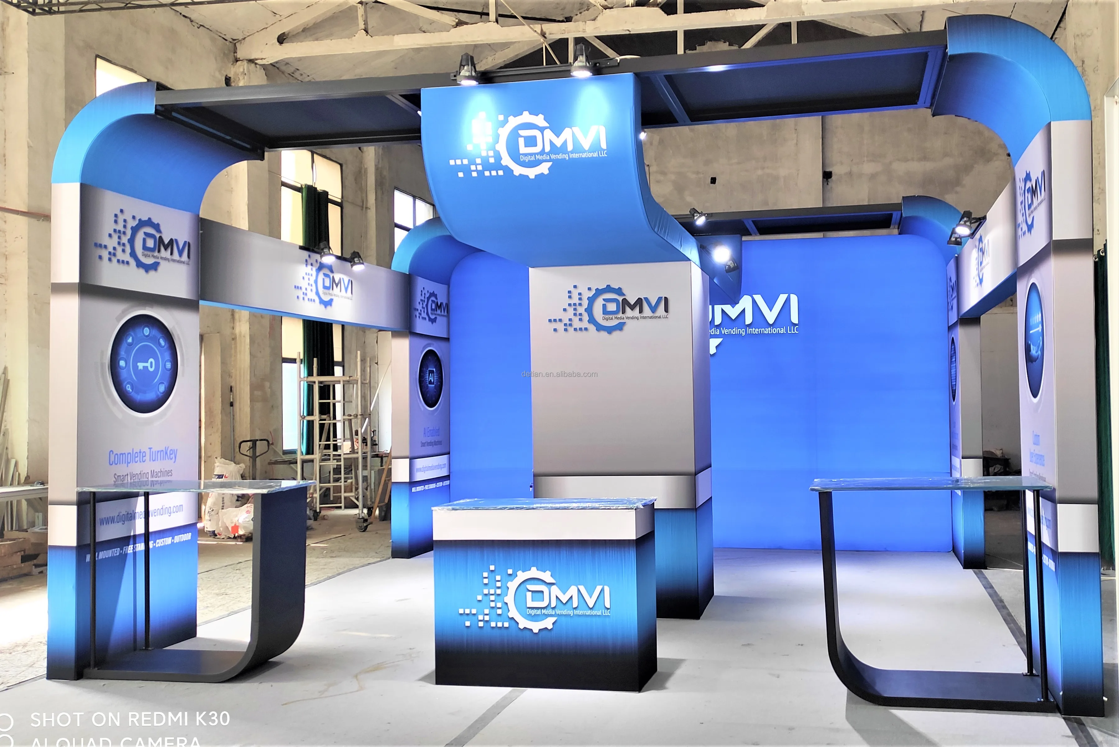 20'*20' Modular Exhibition Booth Stand Aluminum Extrusion Trade Show