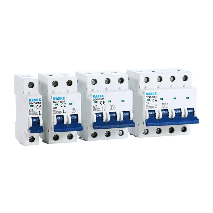 DZ47-63 однополюсный модульный корпус Микро Мини автомат защити цепи защита от перегрузки работающий на постоянном токе солнечных батарей выключатель