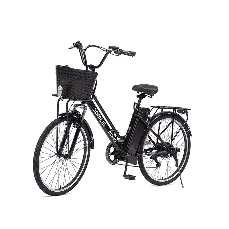 Best Price 26 Inch Disc Brake 1000W Cruiser Step Through Electric Bike Electric City Bicycle