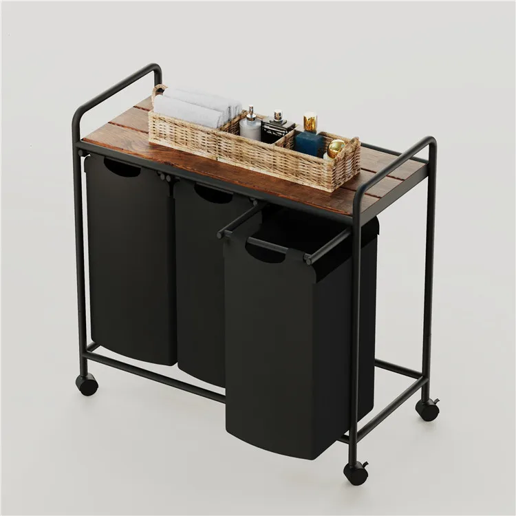 2/3/4 Compartments Customized Laundry Basket New Design