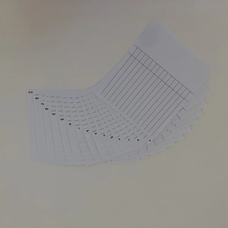
Recycled Paper A-Z Index Divider 