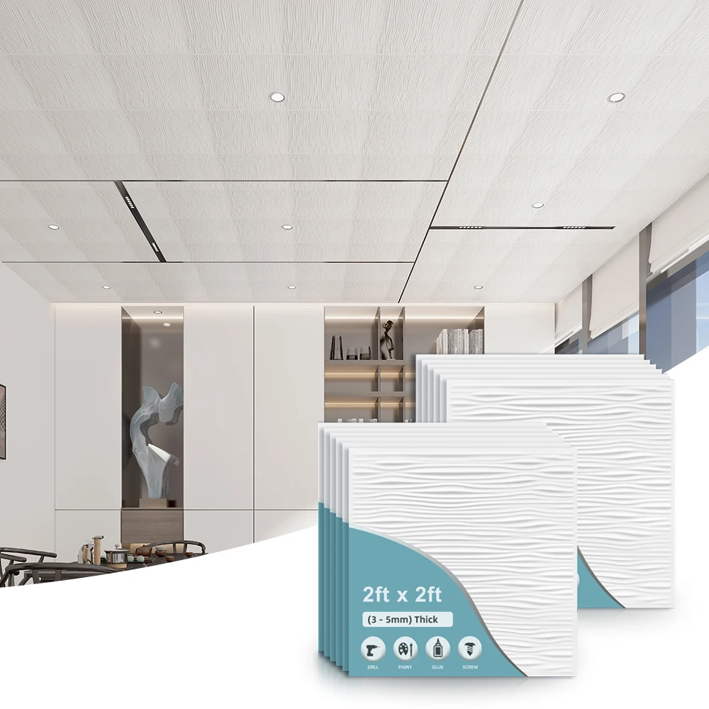 Perforated Ceilings interlocking pvc  panels vinyl ceiling panels plastic ceiling panel