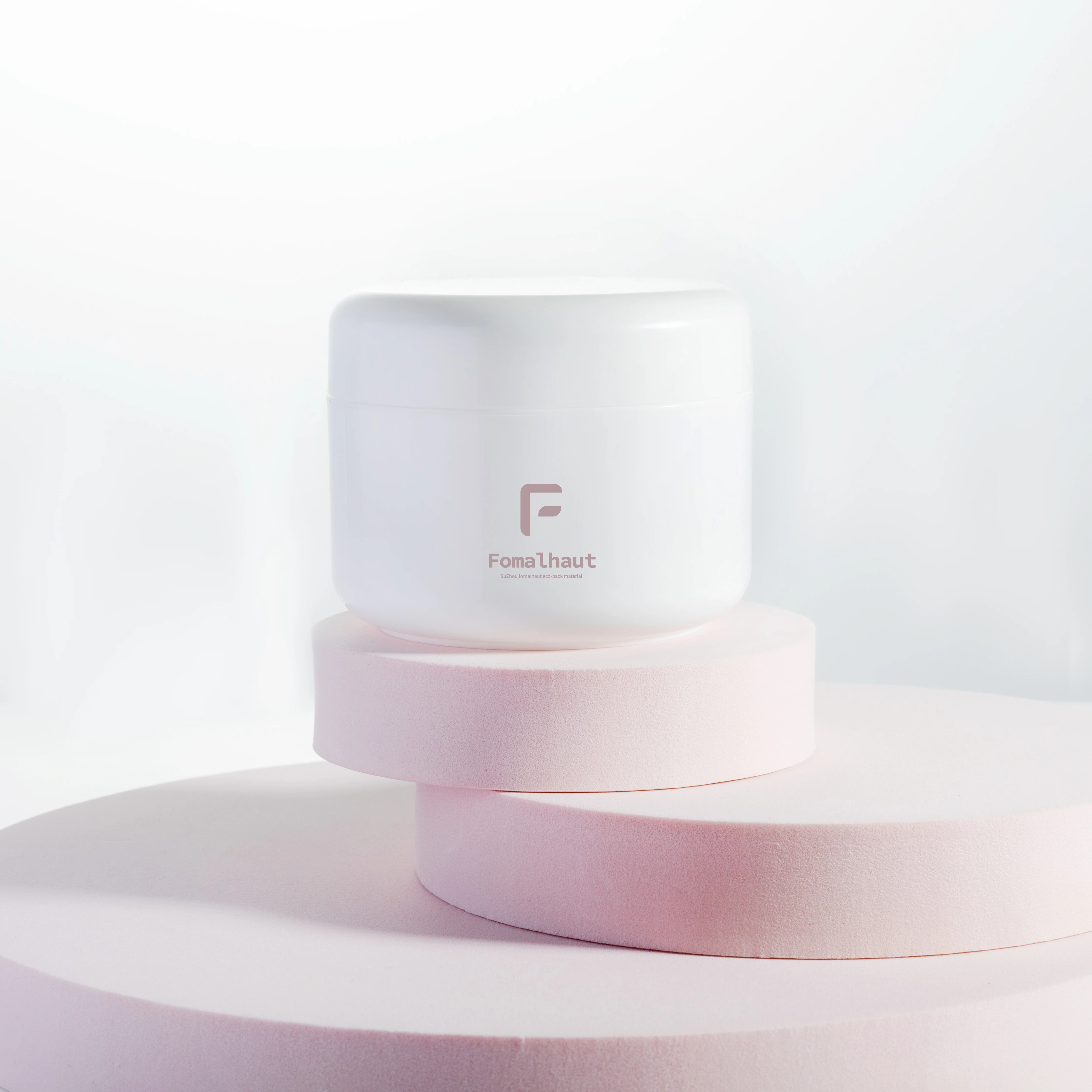 200ml New Large Plastic PP Jars With Lids Empty Round Cosmetic Container for Body Cream Scrub