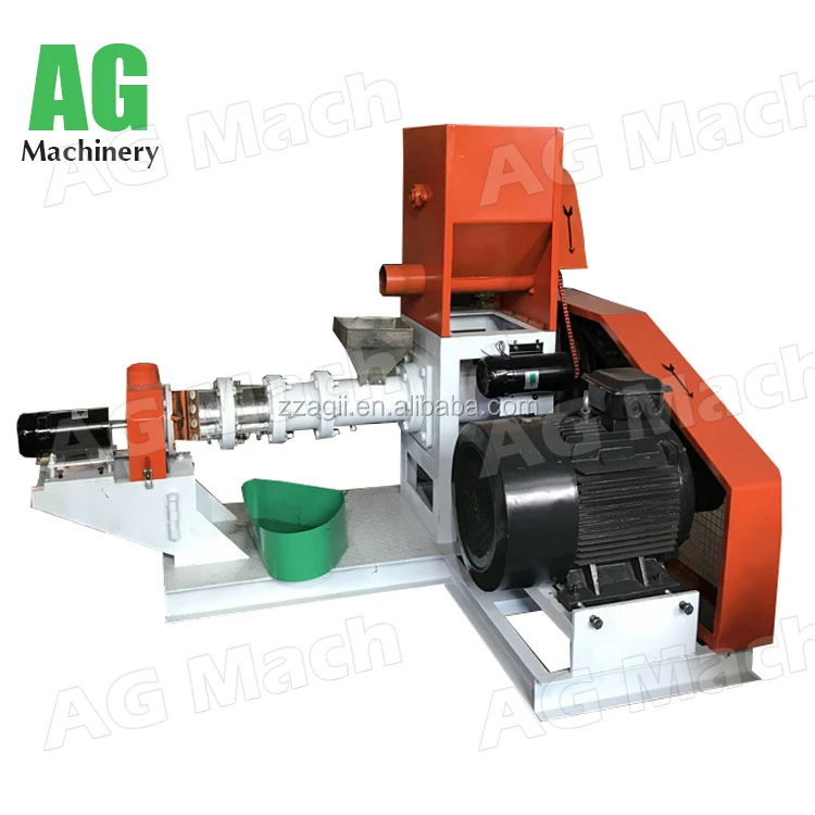 Food Grade Dry Type Pet Animal Food Making Machine Fish Feed Pellet Extruder Production Line