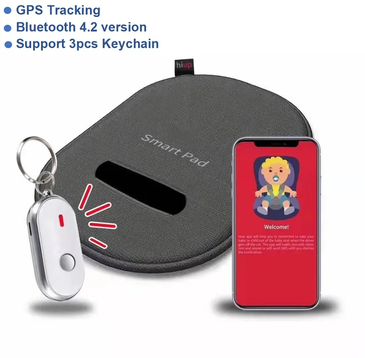 Новый дизайн GPS-трекинг для ребенка анти-оставление умная подушка автомобильное сиденье сигнализации детское оповещение брелок товары