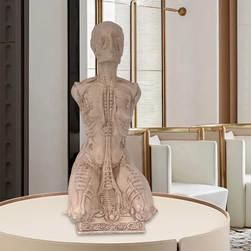 Cartoon comic statue desktop decoration resin statue character customization anime character alien statue