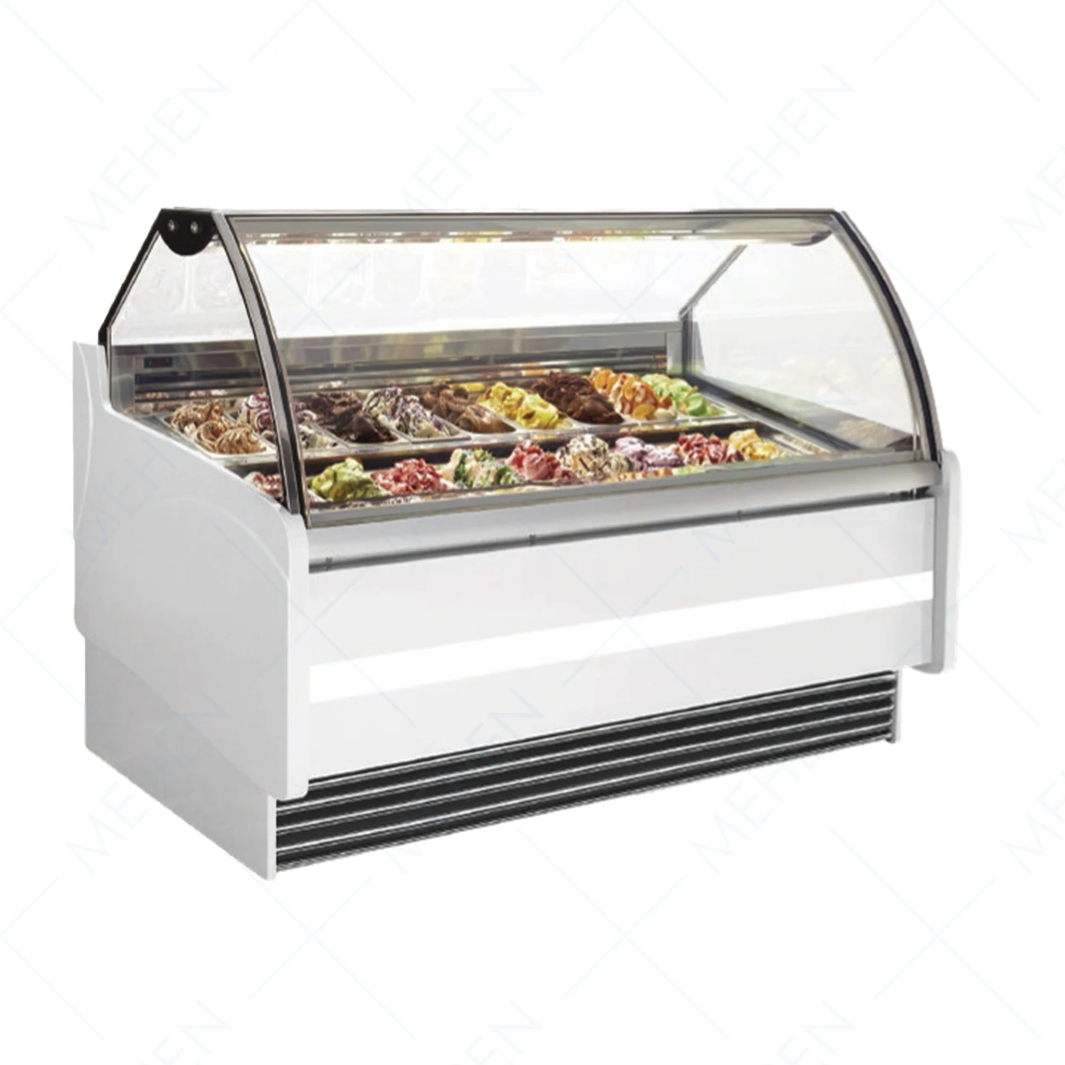 MEHEN Athena MC16 gelato display freezer dimensions gelato display case canada
