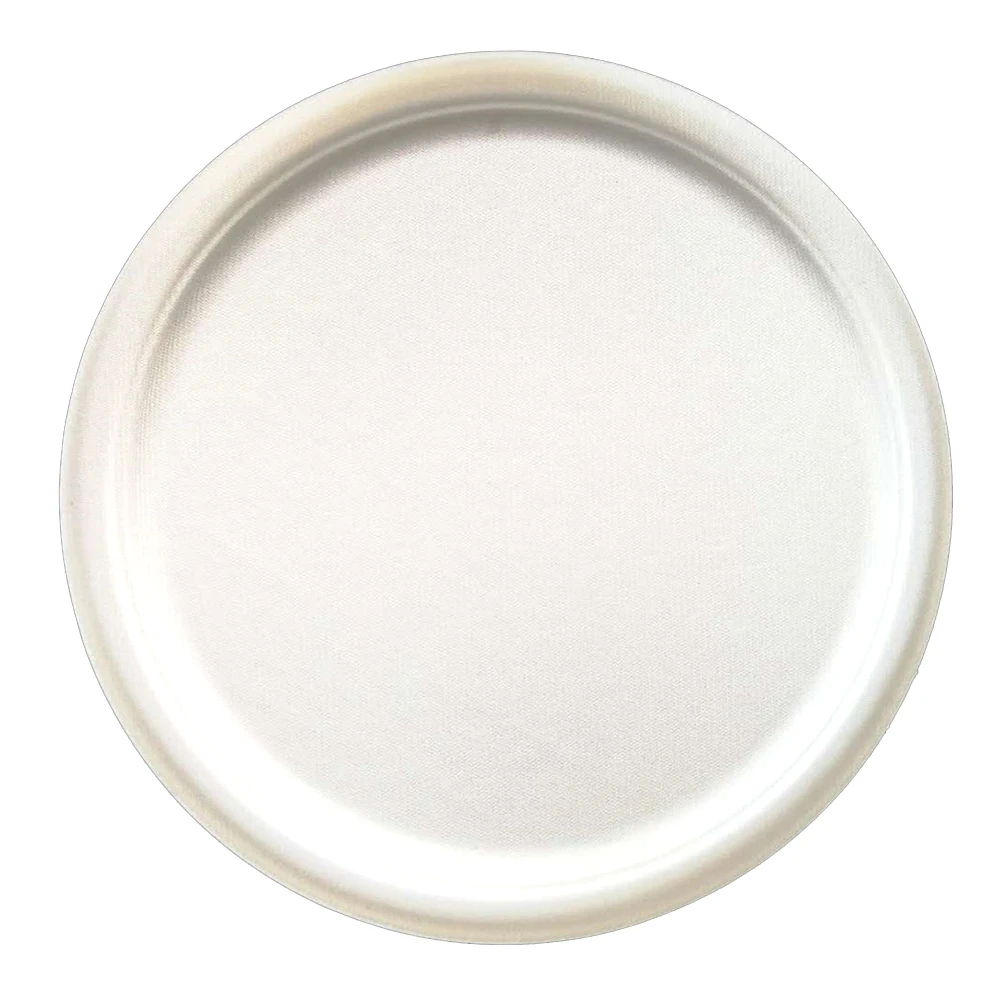 High quality 9 Inch Compostable Disposable Round plates Tableware Of Sugarcane Bagasse  Biodegradable