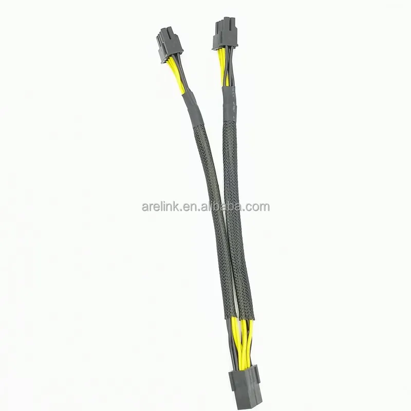 PCI-e 8-контактный двойной 8-контактный/PCIe 8pin-2x(6 + 2-контактный) видеокарта кабель питания PCI Express разветвитель питания Кабель компьютерный кабель