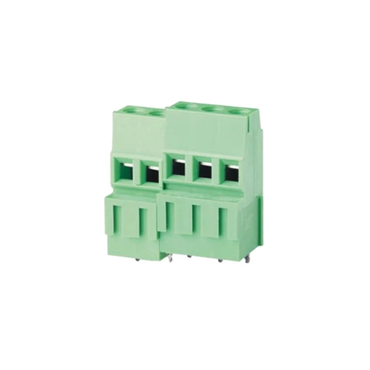 Screw terminal block  EEK500-5.0mm pitch  EEK508-5.08mm pitch spacing 128 median green connector