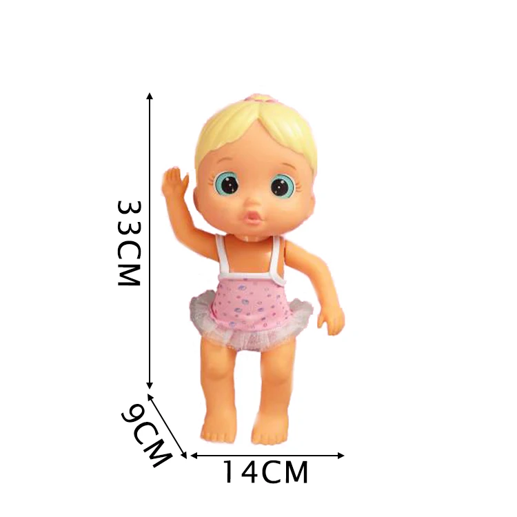KSF Wholesale Electric Simulation Girl Swim  Floating Doll Toys Swimming Doll For Baby Bathing Play