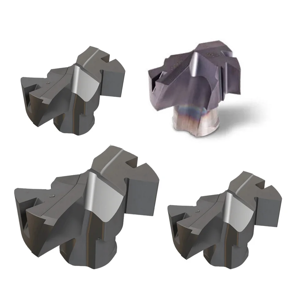 1PC ISCAR SUMOCHAM FLAT HEAD Exchangeable Head Drill Insert FCP 280 IC908 (Modular Drill Bit ) for CNC indexable tool holder