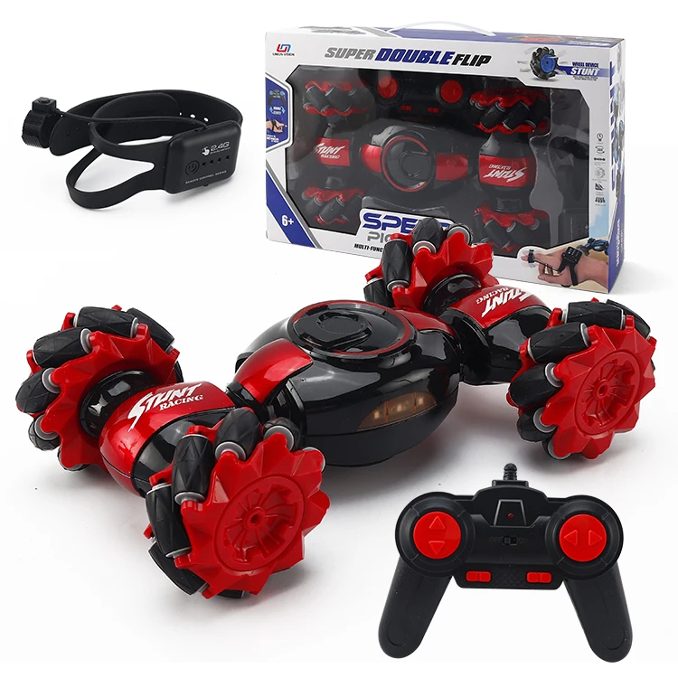 Factory Price Remote Finger Control Rechargeable Battery Diecast Stunt Car for Boys