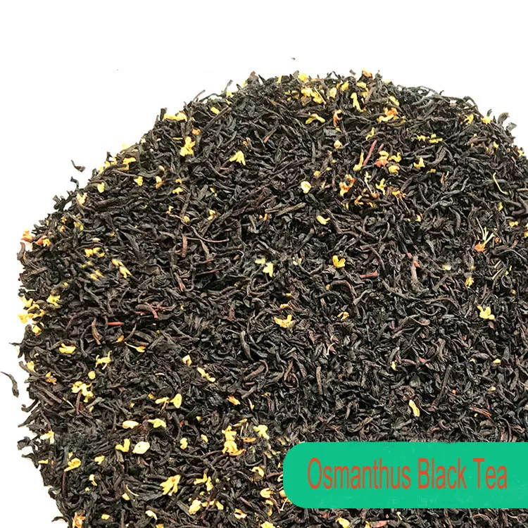 Оптовая продажа упаковка натуральный чай со вкусом сухофруктов черный Osmanthus заказ OEM бесплатный образец