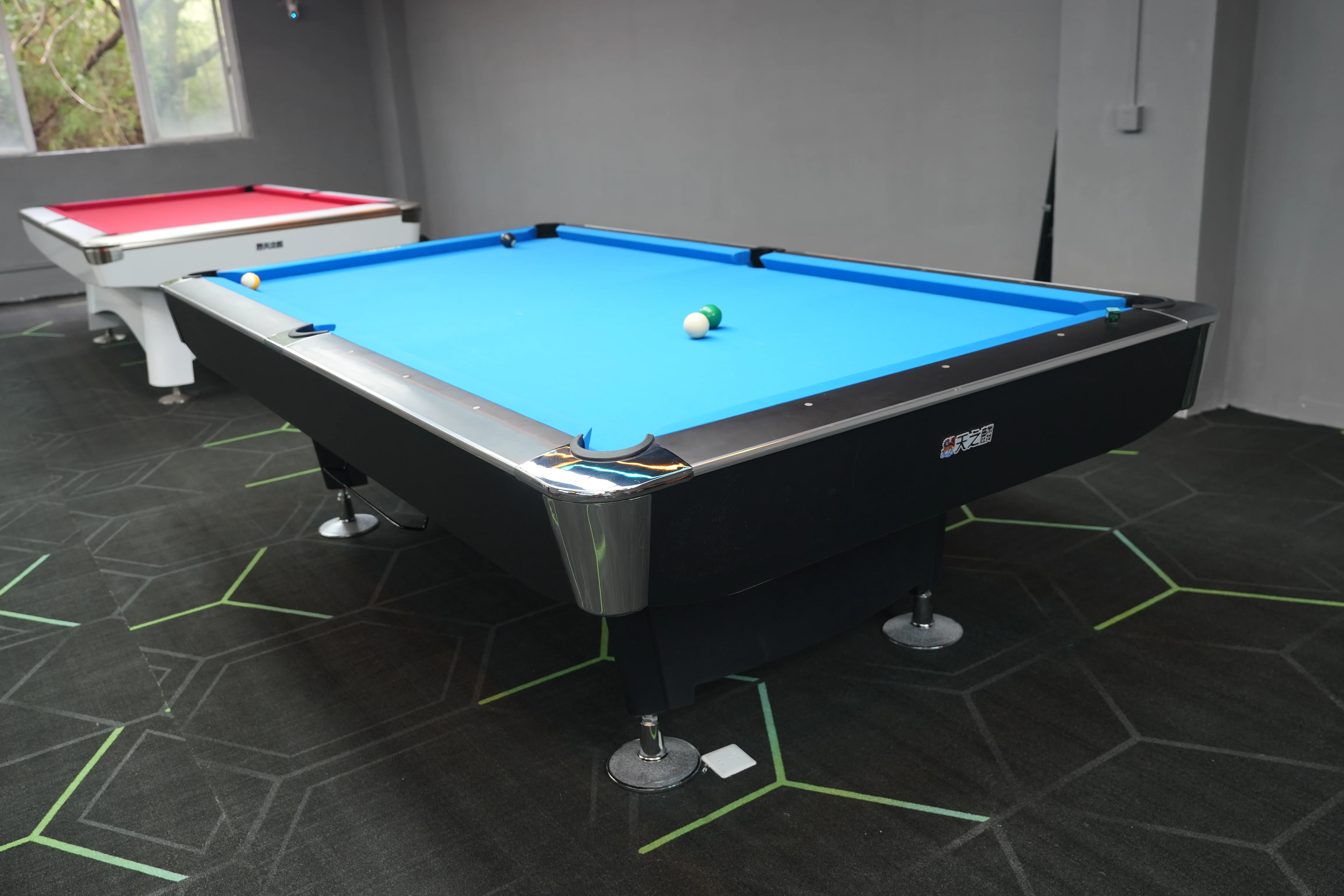 Superior 9ft Indoor Sports Pool Table Natural Slate Billiard Table at Wholesale Price Snooker & Billiard Tables