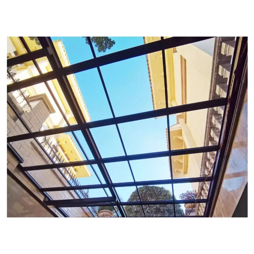 Sun Rain Shade Outdoor Awnings Patio Polycarbonate Roofs Garden Cover Aluminum Roof Awning Terrace Canopy