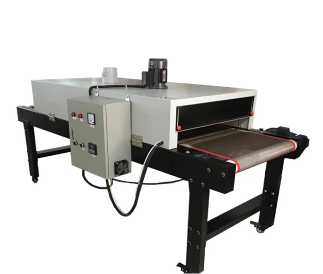 RUIDA ND2580 customized T-shirt industrial microwave tunnel dryer