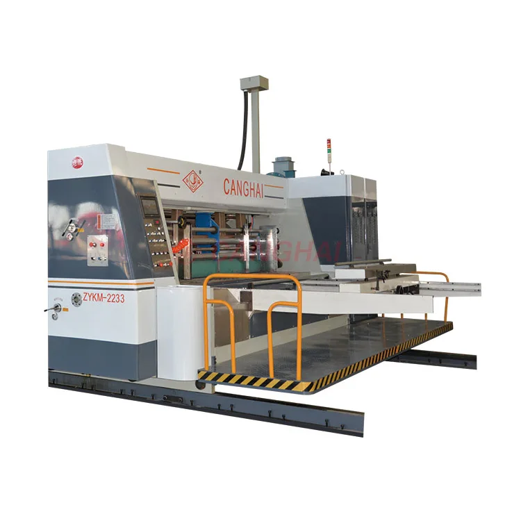 Newest cardboard box Flexo printing Printer Slotter Die Cutting Machine  for pizza box