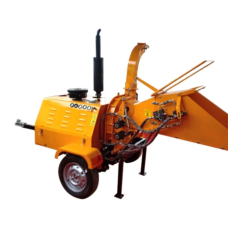 Direct export easy transport 18hp 22hp 40hp 50hp diesel wood chipper