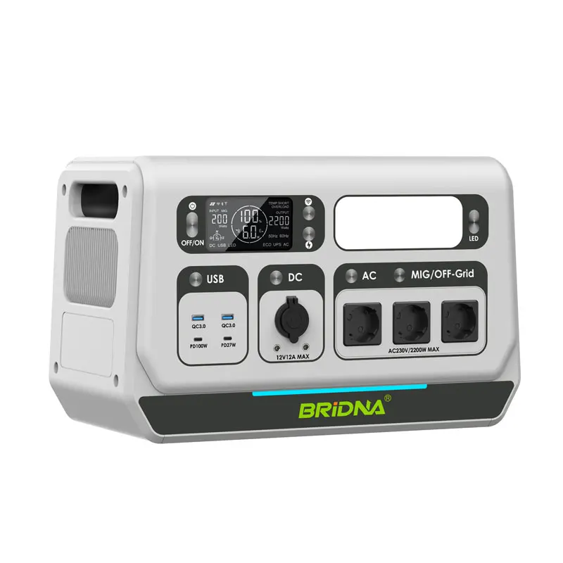 Portable lithium backup lifepo4 solar generator power station 100w 120w 300w 500w 1200w 2200w